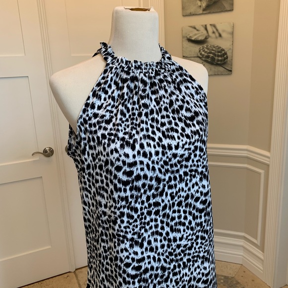 ADRIANNA PAPELL Cheetah Blouse - Picture 2 of 8